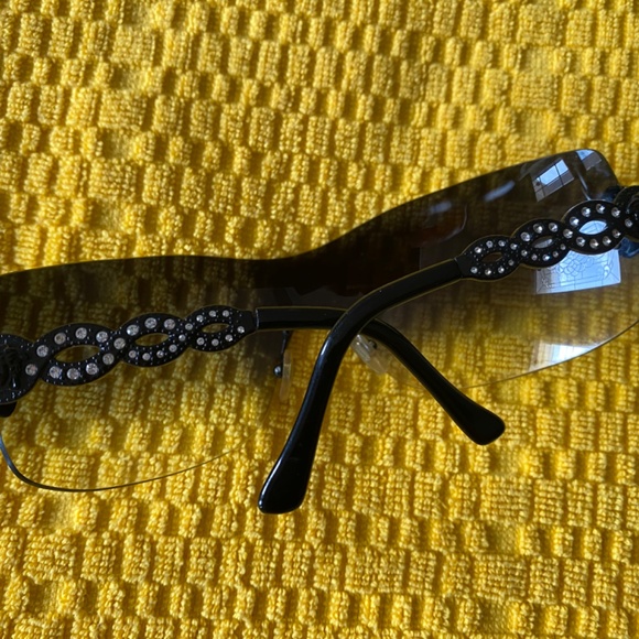 Versace Sunglasses with Swarovski Crystals - Picture 2 of 9